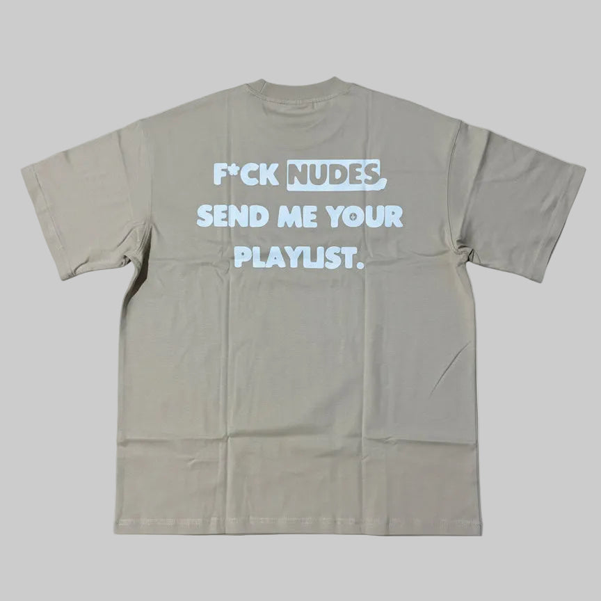 OVERSIZED TEE F*CK NUDES