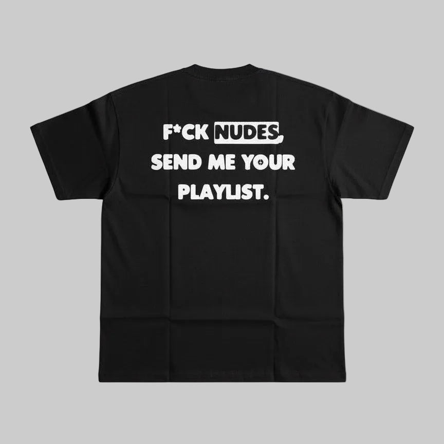 OVERSIZED TEE F*CK NUDES