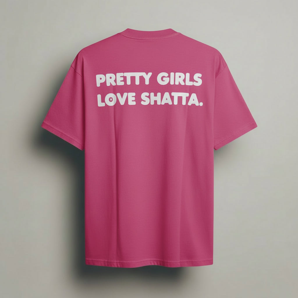 OVERSIZED TEE PRETTY GIRLS